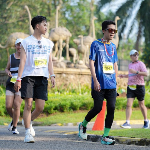 Race photo from BOGORUN 2026