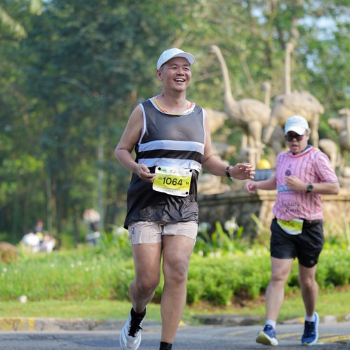 Race photo from BOGORUN 2026