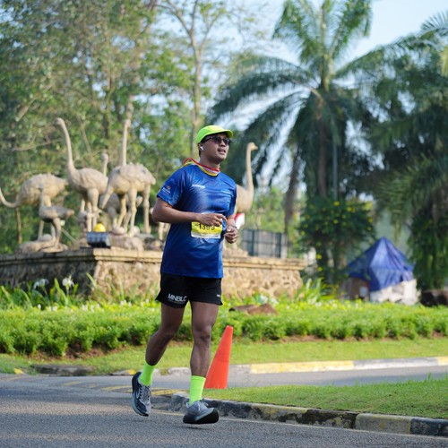Race photo from BOGORUN 2026