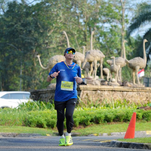 Race photo from BOGORUN 2026
