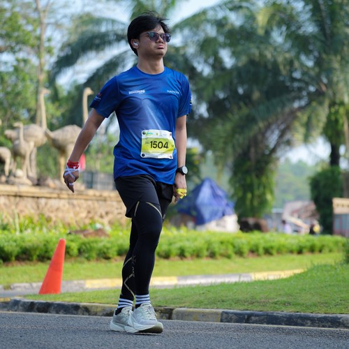 Race photo from BOGORUN 2026