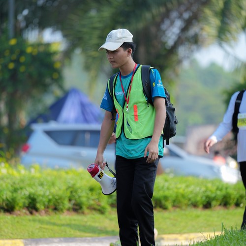 Race photo from BOGORUN 2026