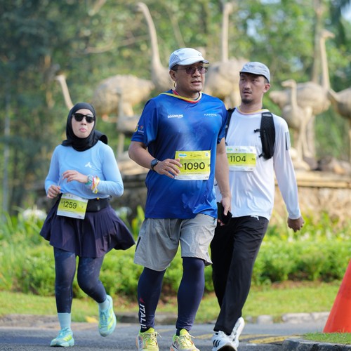 Race photo from BOGORUN 2026