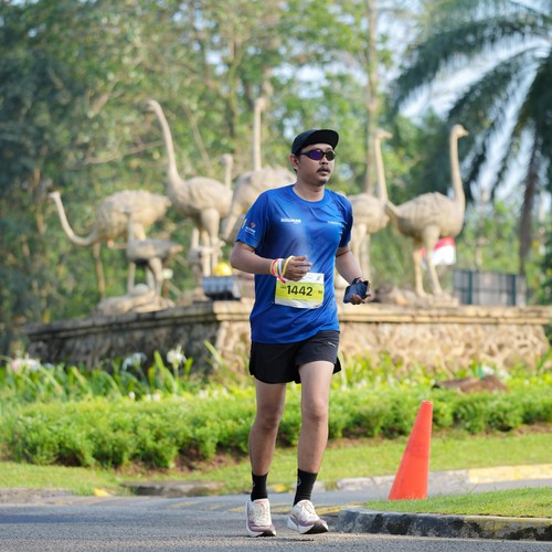 Race photo from BOGORUN 2026