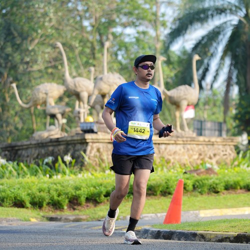Race photo from BOGORUN 2026