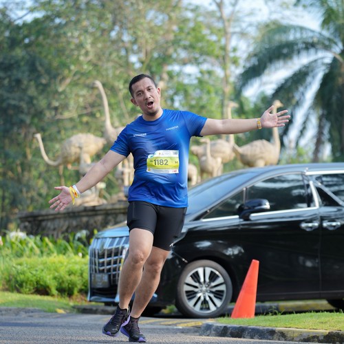 Race photo from BOGORUN 2026