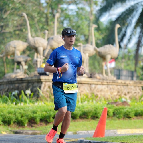 Race photo from BOGORUN 2026