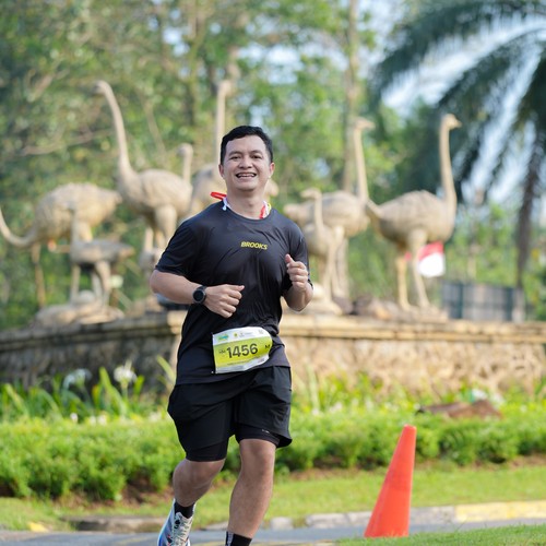 Race photo from BOGORUN 2026