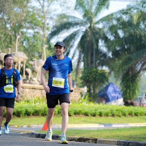 Race photo from BOGORUN 2026