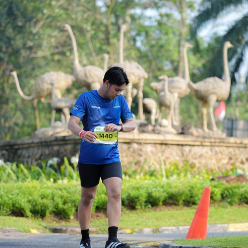 Race photo from BOGORUN 2026