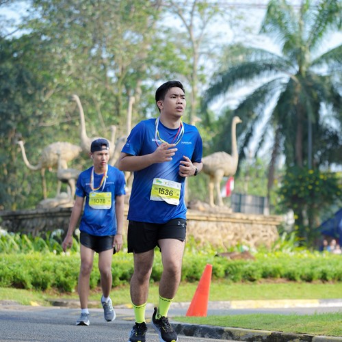 Race photo from BOGORUN 2026
