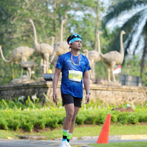 Race photo from BOGORUN 2026