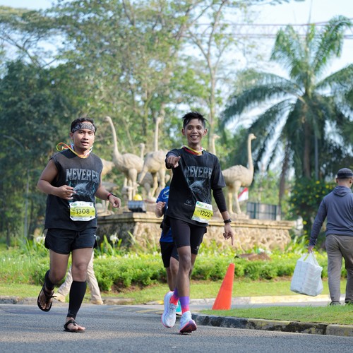 Race photo from BOGORUN 2026