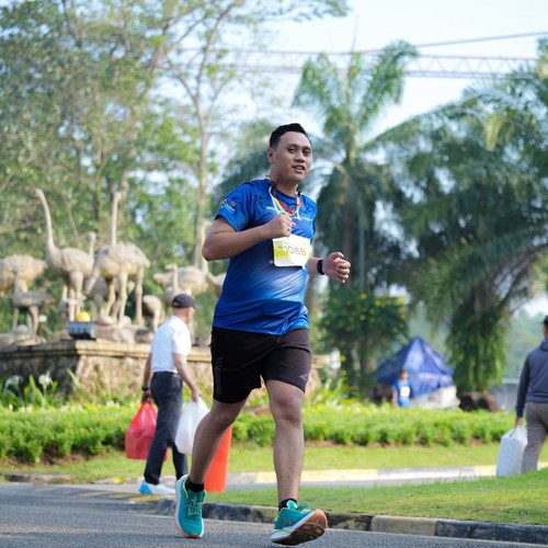 Race photo from BOGORUN 2026