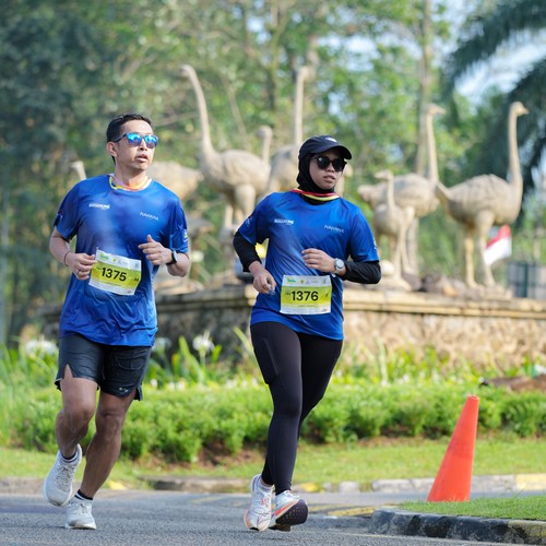 Race photo from BOGORUN 2026