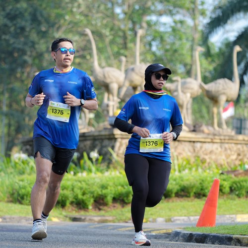 Race photo from BOGORUN 2026