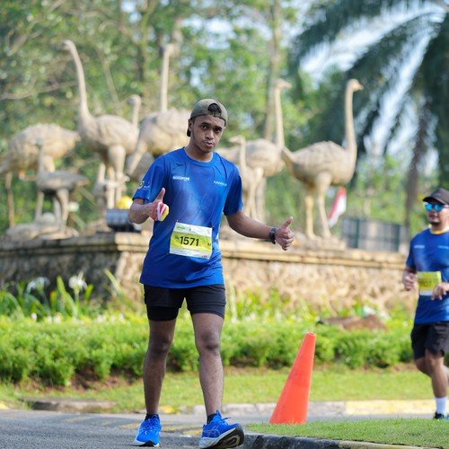 Race photo from BOGORUN 2026