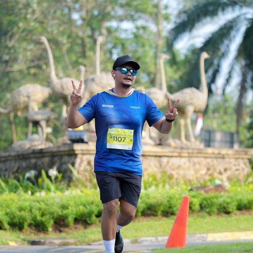 Race photo from BOGORUN 2026