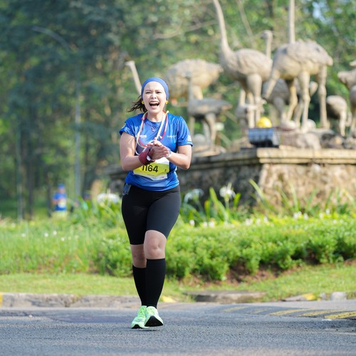 Race photo from BOGORUN 2026