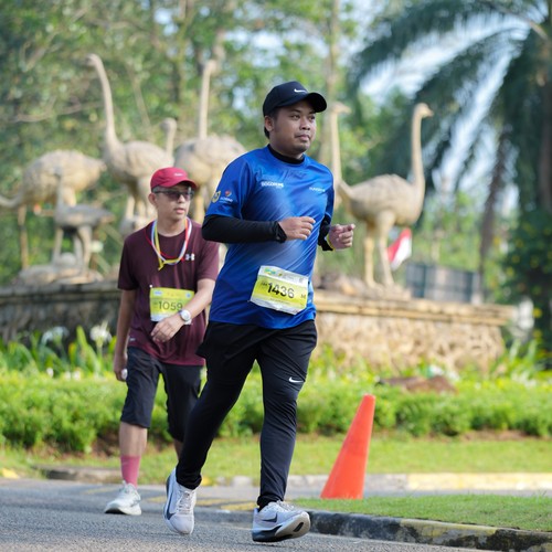 Race photo from BOGORUN 2026