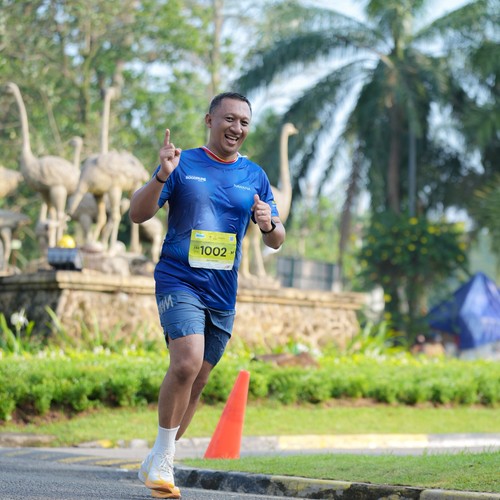 Race photo from BOGORUN 2026