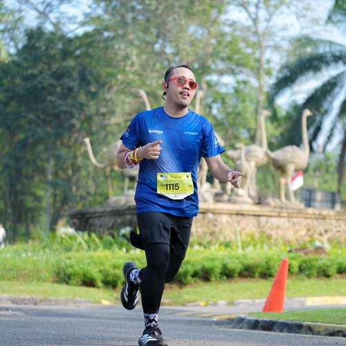 Race photo from BOGORUN 2026