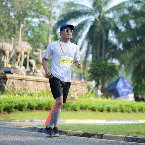 Race photo from BOGORUN 2026