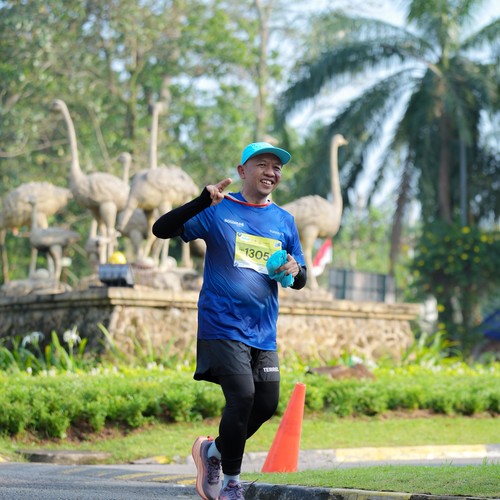 Race photo from BOGORUN 2026