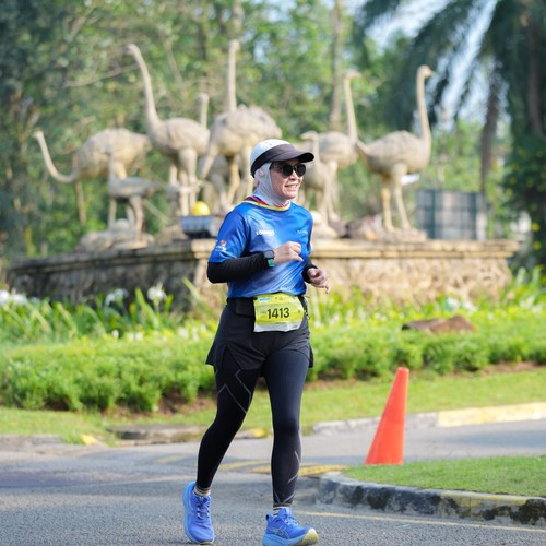 Race photo from BOGORUN 2026