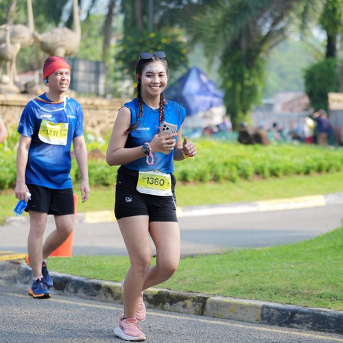 Race photo from BOGORUN 2026