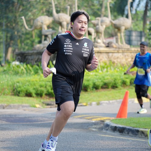 Race photo from BOGORUN 2026