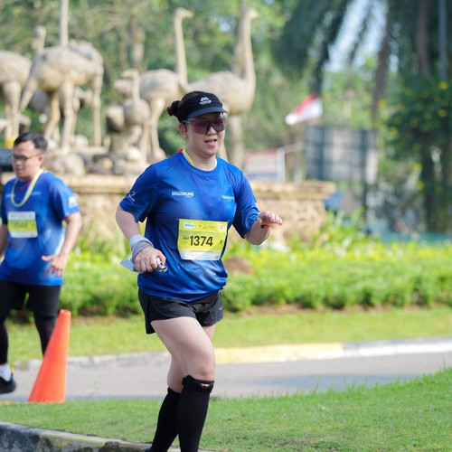 Race photo from BOGORUN 2026