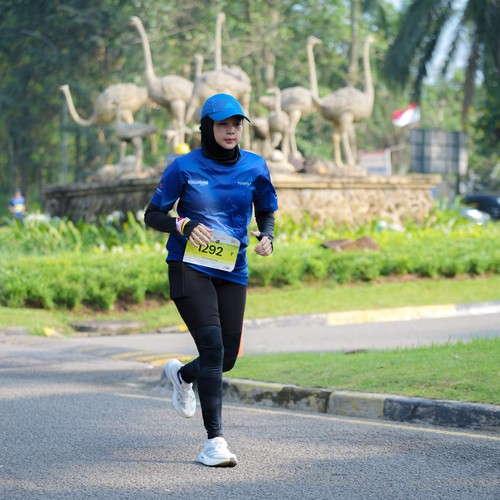 Race photo from BOGORUN 2026