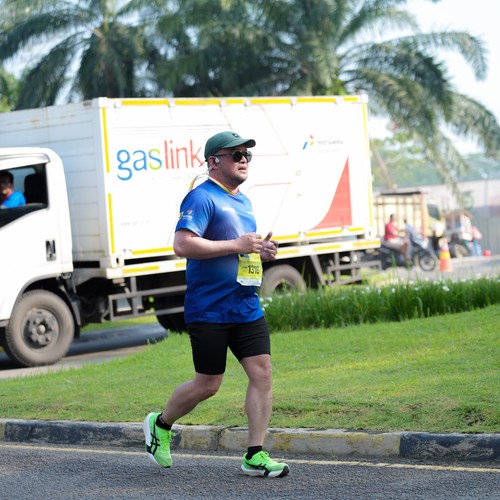 Race photo from BOGORUN 2026