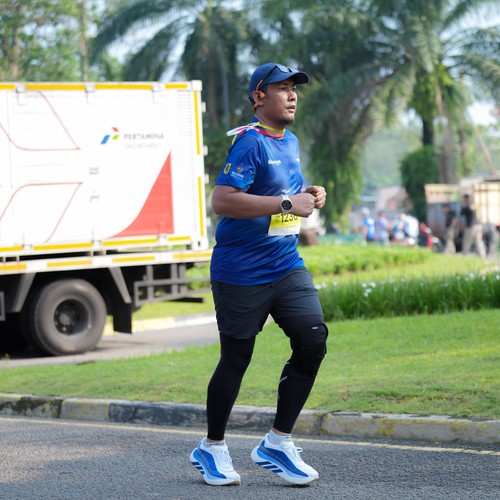 Race photo from BOGORUN 2026