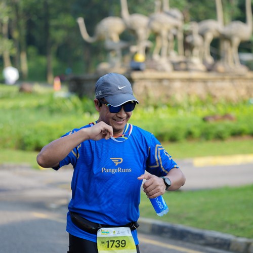 Race photo from BOGORUN 2026