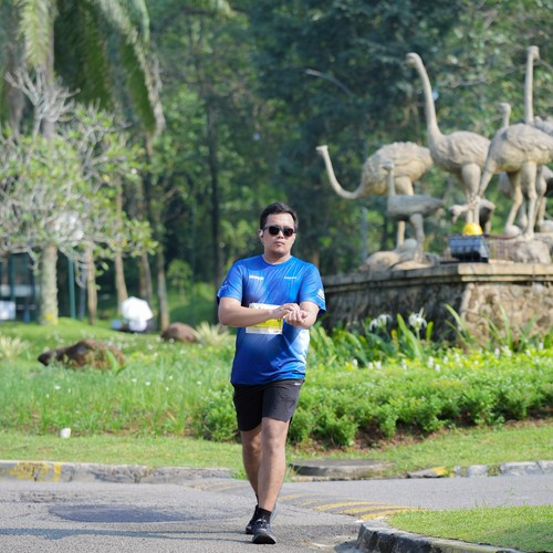 Race photo from BOGORUN 2026