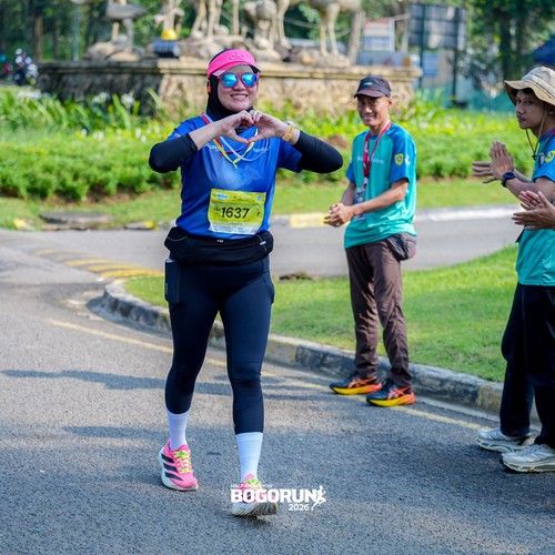 Race photo from BOGORUN 2026