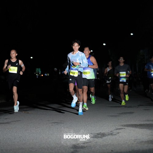 Race photo from BOGORUN 2026