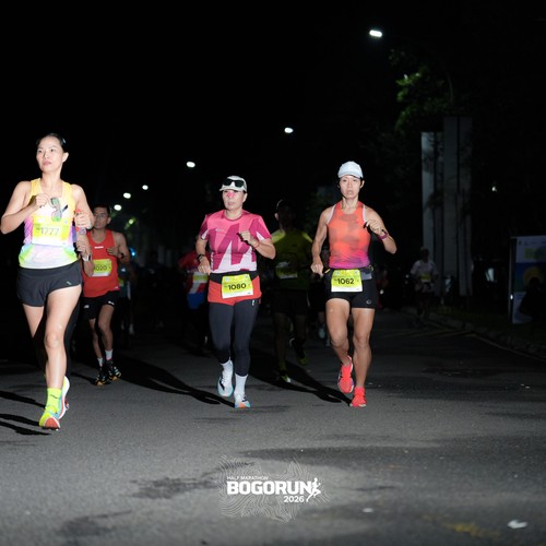 Race photo from BOGORUN 2026