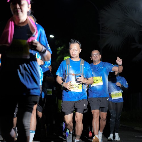 Race photo from BOGORUN 2026
