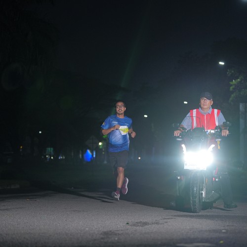 Race photo from BOGORUN 2026