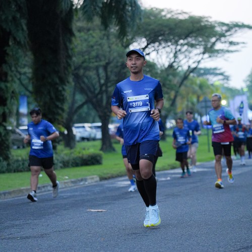 Race photo from BOGORUN 2026
