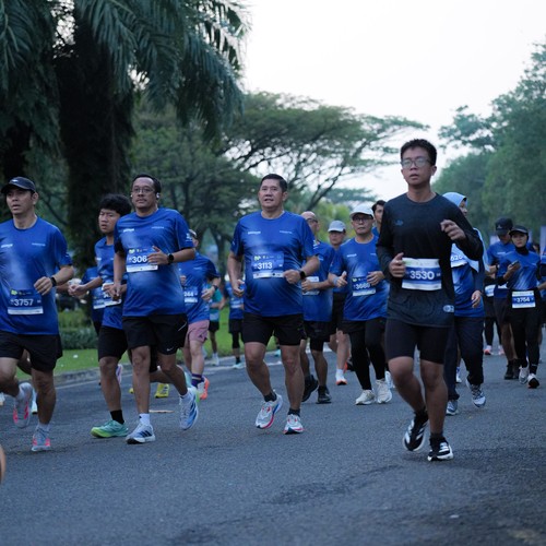 Race photo from BOGORUN 2026