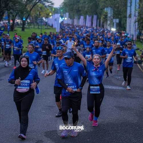 Race photo from BOGORUN 2026