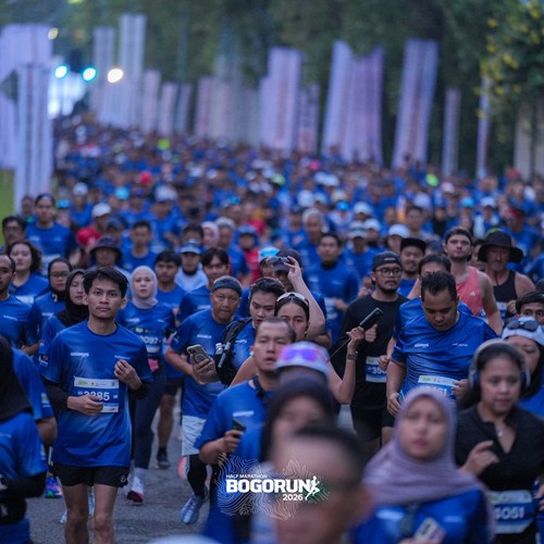 Race photo from BOGORUN 2026