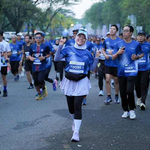 Race photo from BOGORUN 2026