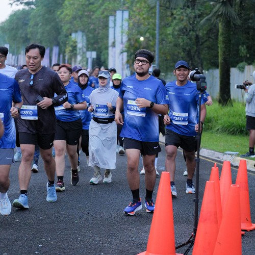 Race photo from BOGORUN 2026