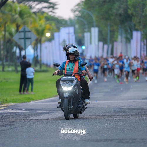 Race photo from BOGORUN 2026
