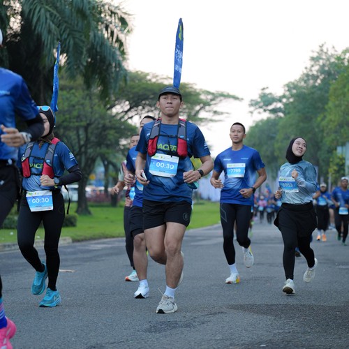 Race photo from BOGORUN 2026